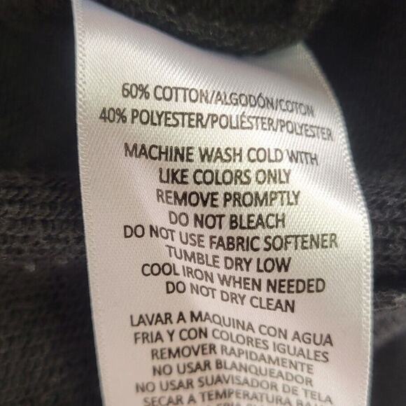 Calvin Klein Sweater Womens M Black Crop Performance Crewneck Sweatshirt - Picture 6 of 8